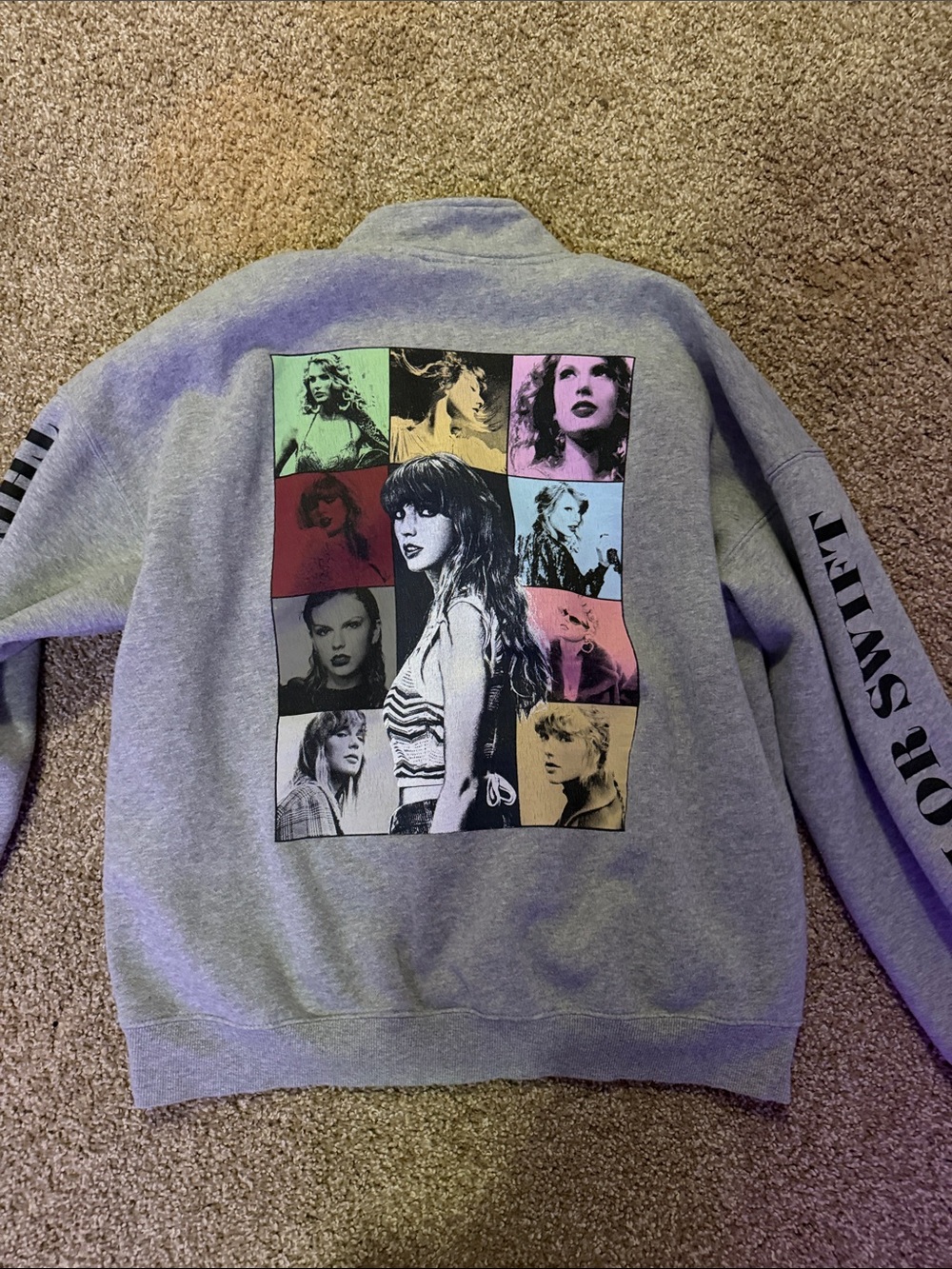 Taylor Swift Quarter Zip Eras Tour - Picture 3 of 3
